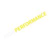 High Performance Slogan Banner Car Windowshield Sticker Self-adhesive PVC Auto Window Body Decoration Vinyl Decal Accessories