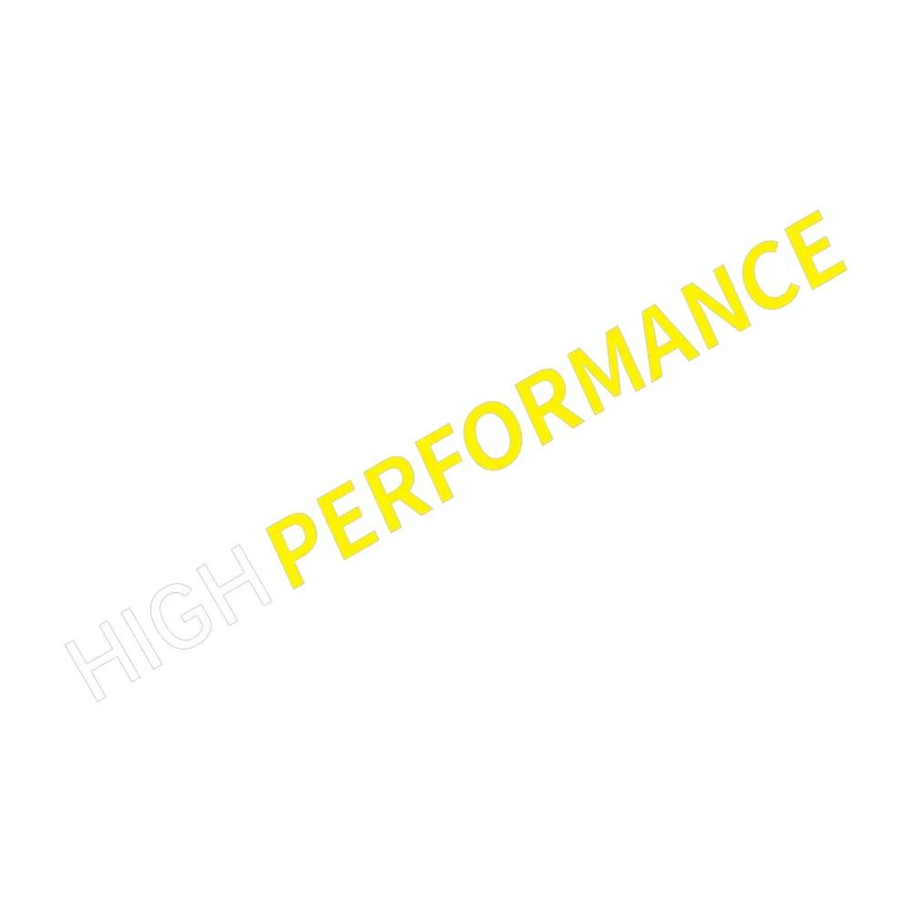 High Performance Slogan Banner Car Windowshield Sticker Self-adhesive PVC Auto Window Body Decoration Vinyl Decal Accessories