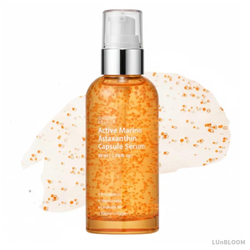 SUNGBOON EDITOR Active Marine Astaxanthin Capsule Serum 30ml / 80ml (+Free Gift)