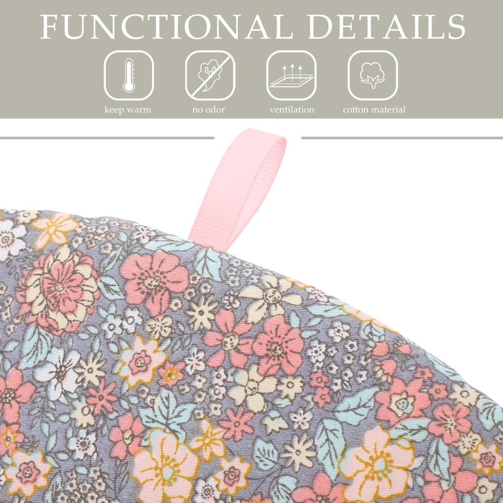 DOITOOL Teapot Cover, Nordic Style Tea Cozy, Insulated Cover for Large and Small Tea Kettles, Padded Kettle Cover, Teapot Warmer Cover, Teapot