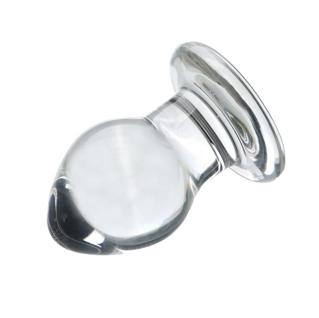 3 Size Butt Dilator Anal Plug for Women Vaginal Expander Glass Big Dildos Female Masturbator Sex Toys Adults Games Erotic