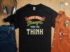 Inspirational Quote T Shirt You Are Stronger Than Think Motivational Gift Positive Message Top