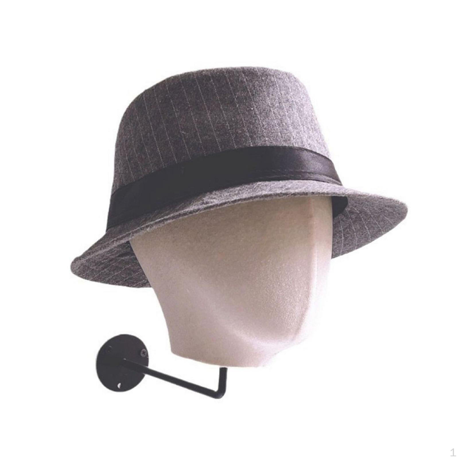 

Подставка для париков, очков, головных уборов, модель манекена, стойка для хранения шапок, стойка для наушников, гладкая и прочная Beige White