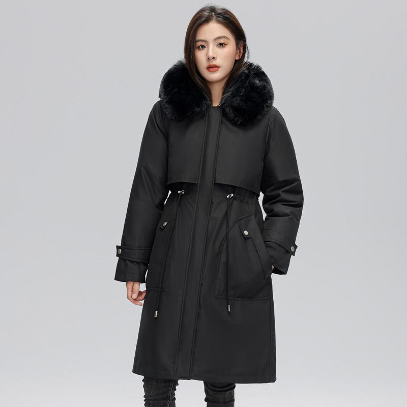 Three Wear Short Women's Detachable Korean Version Large Size Down Cotton Jacket Tide Ins Winter
