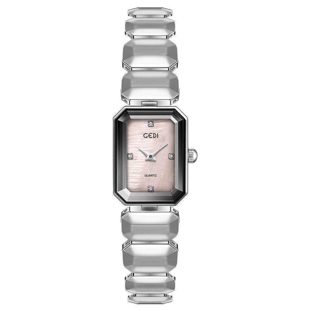 Watch Women'S Simple Women'S Quartz Watch Light Luxury Niche Small Rock Candy Birthday Gifts