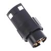 Conector Adaptador de Reboque 12V 7 Pinos para 13 Pinos Conversor Elétrico para Caravana