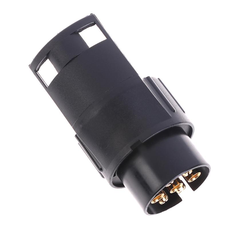 Conector Adaptador de Reboque 12V 7 Pinos para 13 Pinos Conversor Elétrico para Caravana