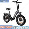 Skládací elektrokolo Ttgo F6 250W motor 36V20Ah lithiová baterie hydraulická brzda EBike maximální dojezd 100 km terénní elektrokolo