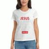Jesus He Is Risen Unisex Cotton T Shirt, Premium Cotton Print,Durable And Long Lasting, Casual Fashion,Featuring The Cross And Crown Of Thorns Artwork