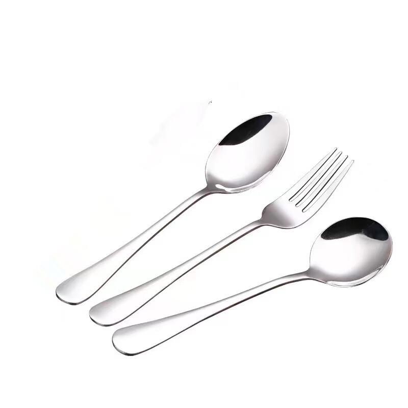 Stainless Steel Dessert Spoons - 6-Piece Set