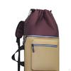 Skateboard Backpack Drawstring Closure Multifunctional Lightweight Longboard Carry Bag Organizer for