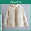 Winter Cotton Coat Women For Thickened Solid Color Oversize Double Layer Windbreaker Casual Down Jacket