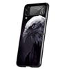 Z Flip 4 Phone Case for Samsung Galaxy Z Flip 3 5G ZFlip3 Flip3 zflip Flip4 Black Hard Cover Lion Tiger king monkey animal Shell