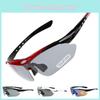 Polarized Outdoor Cycling Sunglasses Goggles Eyewear Sport Glasses Lenses 5
