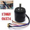 24V 2300W Durable Brushless Motor Efficience 4080 RPM Brushless Belt Sensored Motor for Electric Skateboard Longboarding