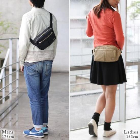 (Porter) PORTER Waist Bag [Draft] 656-05219 1. Black