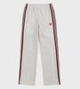 New High Street Fashion Loose Straight Butterfly Sports Pants - Unisex Black & White Striped Casual Trousers