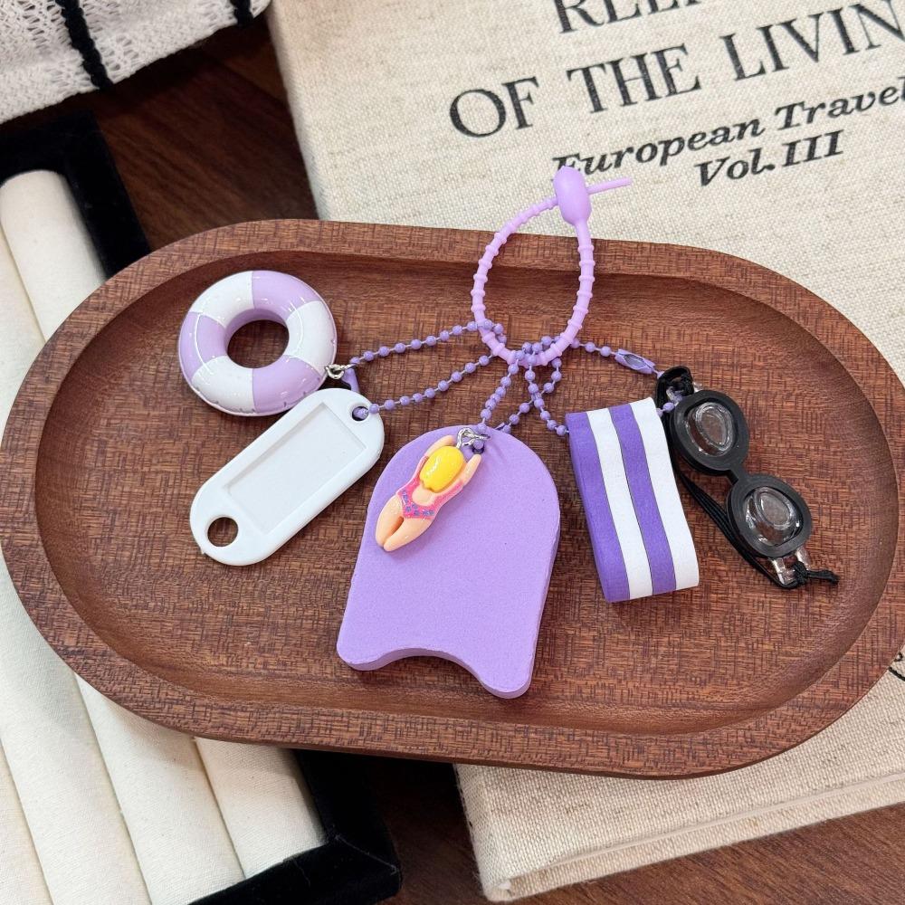 Creative Floating Key Ring Funny Diving Mask Bag Pendant Swimming enthusiast