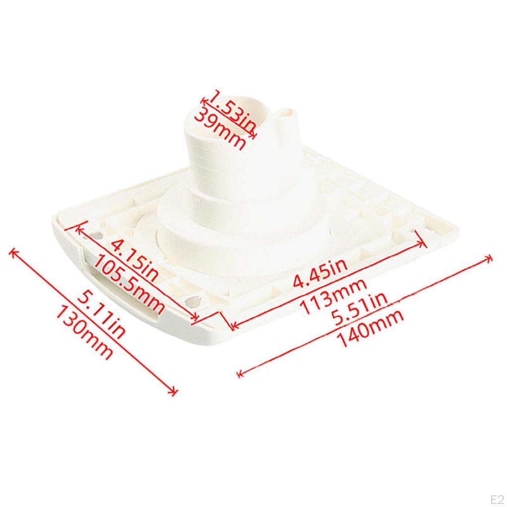 RV Water Inlet with Cover, Replacement Lockable Tank Gravity Fill Connection for Motorhome,