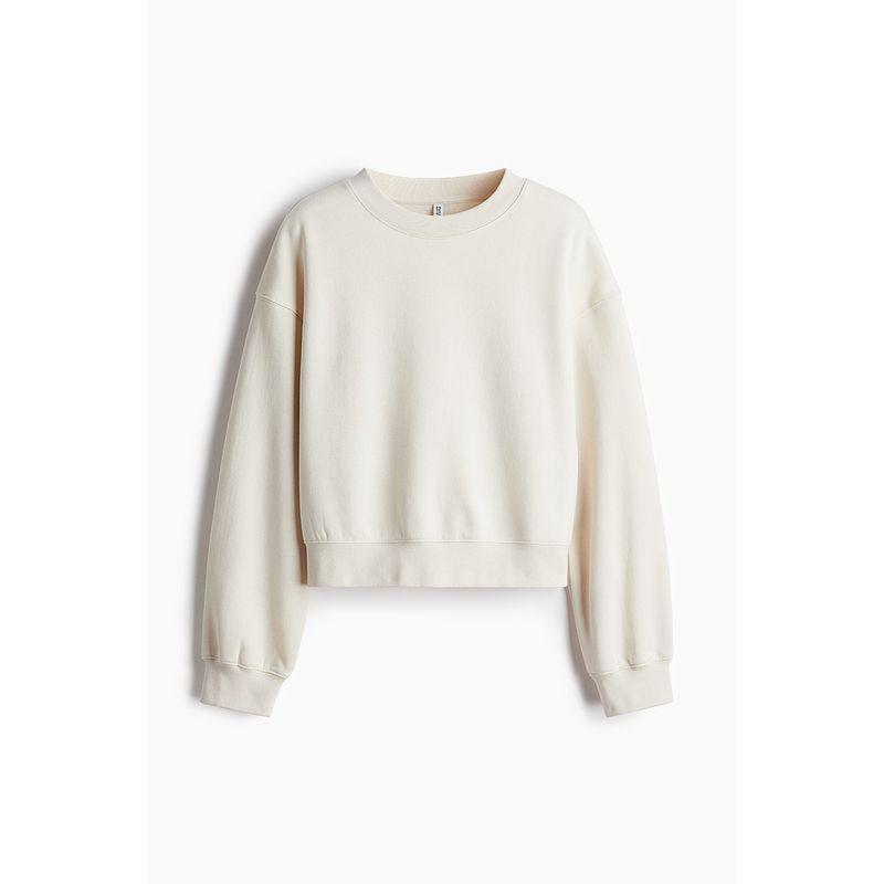 

HM Женская одежда Худи 2025 Лето Новинка Повседневный Базовый Мягкий Удобный Теплый Свободный Крой Худи 1261217