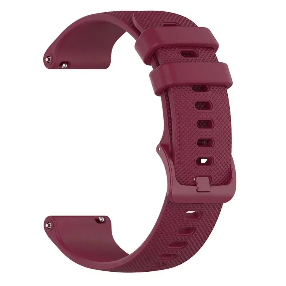 20 22mm Silicone Strap For Garmin Venu 3 Band Forerunner 265 255 Music Vivoactive 4 For Garmin Venu Sq 2 Plus Bracelet Universal