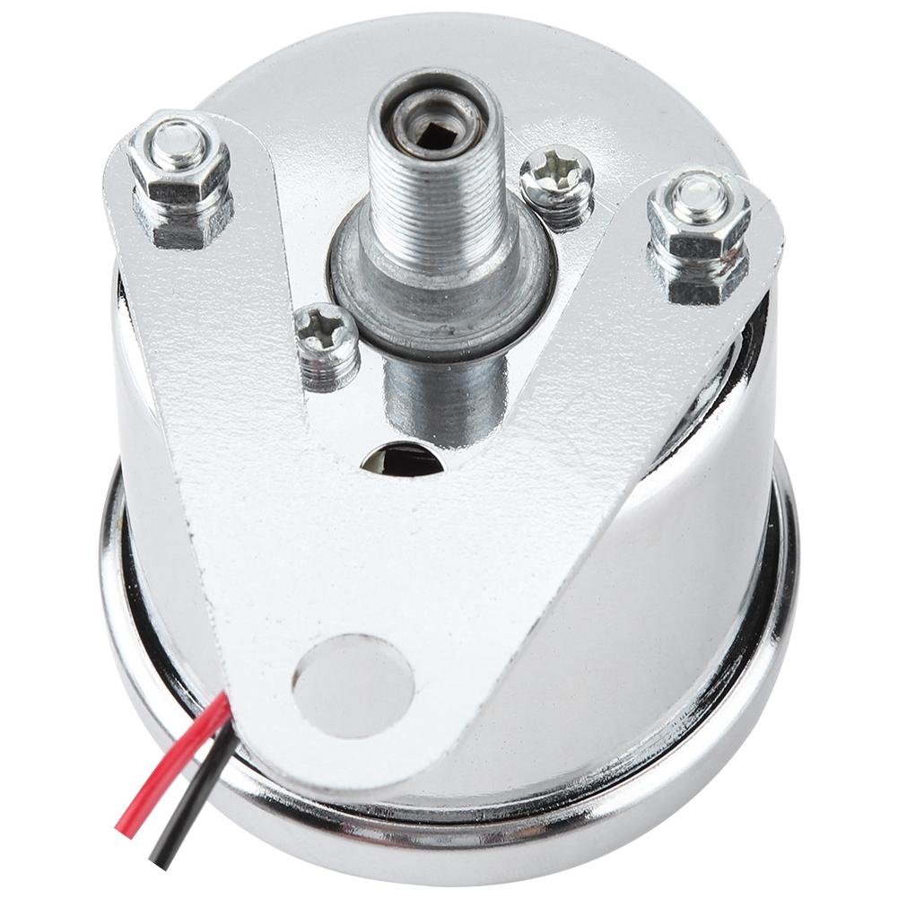 Universal Motorcycle Retro Modification LED Odometer Speedometer Digital Mile Meter Gauge