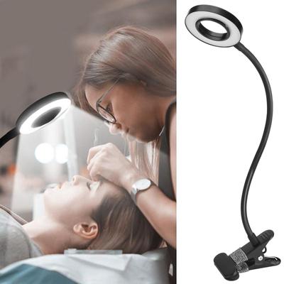 Clip-on-Schreibtischlampe für Tattoo-Nagelkunst, Lesen, Schönheit, Make-up, Tischlampe, Leselampe, Augenschutz