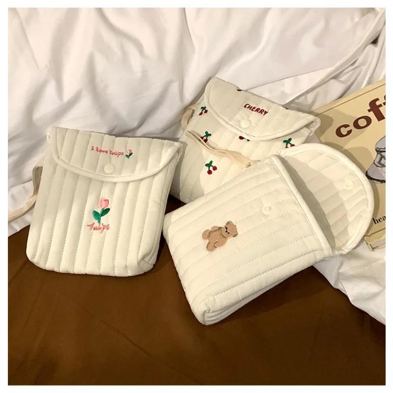 Cute Sanitary Napkins Menstruation Towel Storage Bag Portable Mini  Tampon Monthly Bag Storage Bag