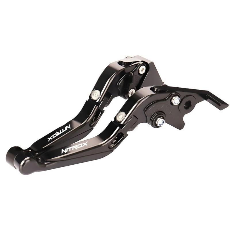 CNC Aluminum Brake Clutch Lever Vento Nitrox 250 200 Motorcycles Waterproof Wear-Resistant Multi-Color Options