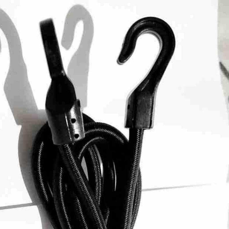 1m/1.5m/2m Heavy Duty Elastic Bungee Shock Cord Strap Stretch Plastic Hook Car Luggage Tent Kayak Boat Canoe Bikes Rope Tie