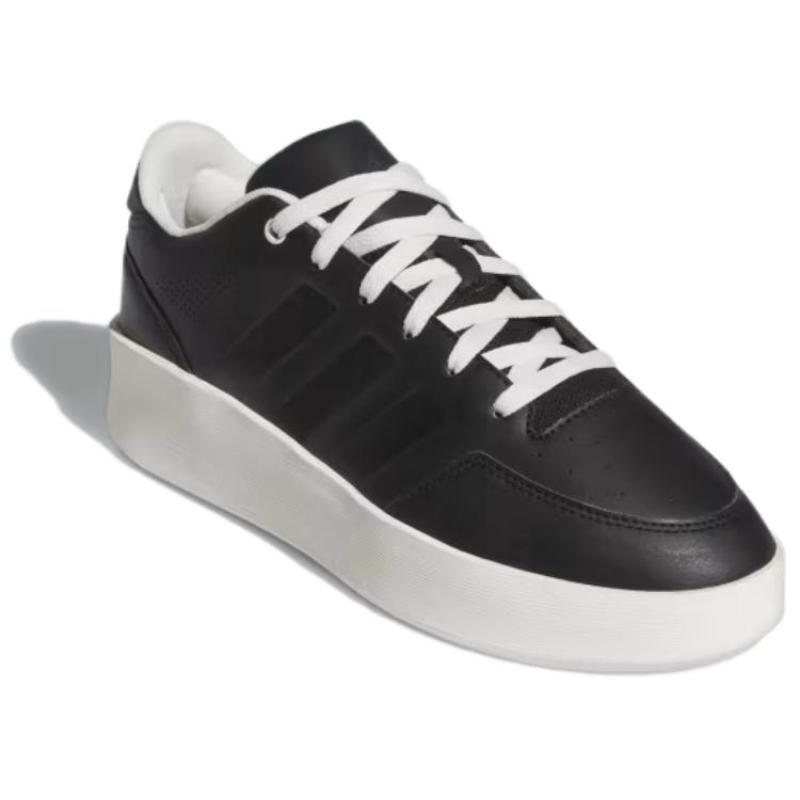 adidas Mullaly Slip Resistant Abrasion Resistant Low Top Casual Shoes Unisex Black Sneakers JI0382