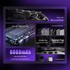 GravaStar K1 PRO 75-Key Tri-Mode Custom Mechanical Keyboard & M1 Gaming Mouse Set