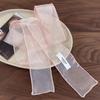Y2K Silk Scarf Thin Organza Headscarf Decorative Long Skinny Scarf  Beach