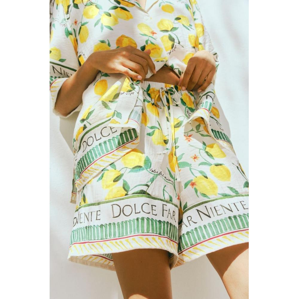 Dolce Far Niente Lemon Blouse H&m H&m Lemon Shorts Sales