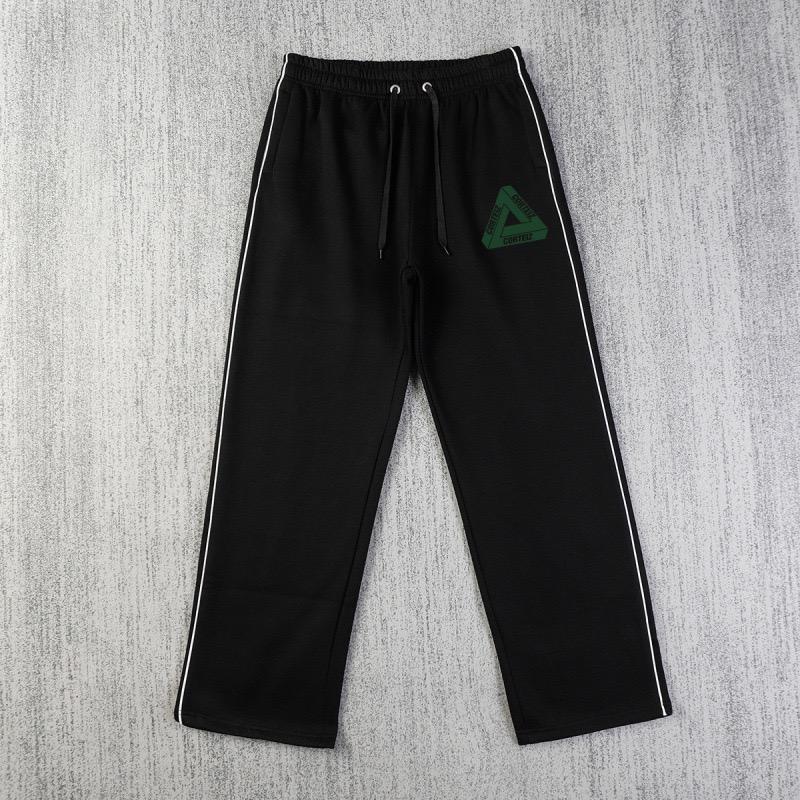 Pantaloni della tuta Americani BeatStreet Cotone Design a Strisce Pantaloni Multicolore con Coulisse per Uomo e Donna Da Indossare Modelli Hip-hop Street Casual.