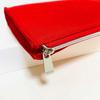 Dior Beauty Cute Makeup Cute Accessory Case Pouch, Pouch, Red, Slim, Makeup, Cosmetics, [Used]