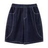Jungen Jeans-Bermuda-Shorts mit Ziernaht