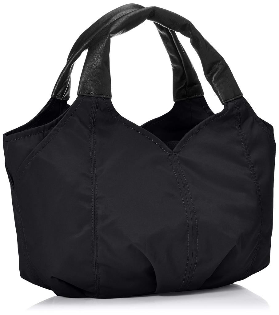 Recyceltes Nylon Flauschig Größe Schwarz [Isaac] Tragetasche, S, Y01-03-01, Damen,