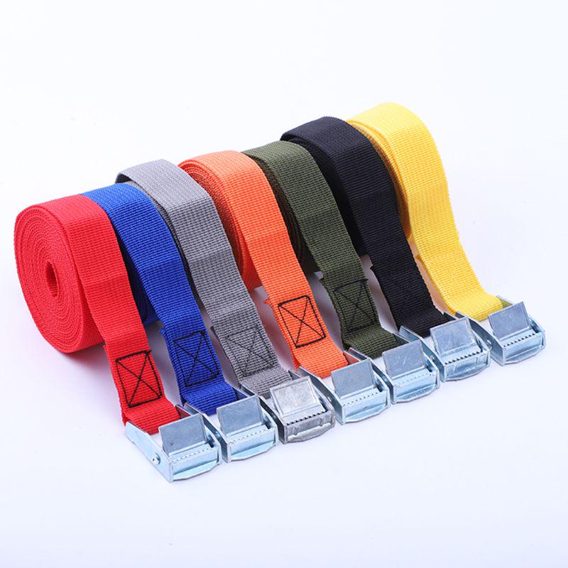 Tie-Down Straps Heavy Duty Lashing Straps Adjustable Buckle for Cargo Moving Luggage Bunding Motorcycle Trucks Trailer