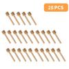 High Quality Honey Stir Bar Mixing Handle Jar Spoon Practical 100Pc Wood Dipper Honey Long Stick Supplies Honey Kitchen Tools