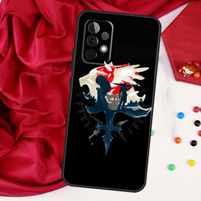 Final Fantasy Poster For Samsung Galaxy A52 A32 A22 A54 A14 A16 A26 A36 A56 A55 A35 A05 A06 A15 A53 A33 A13 Case