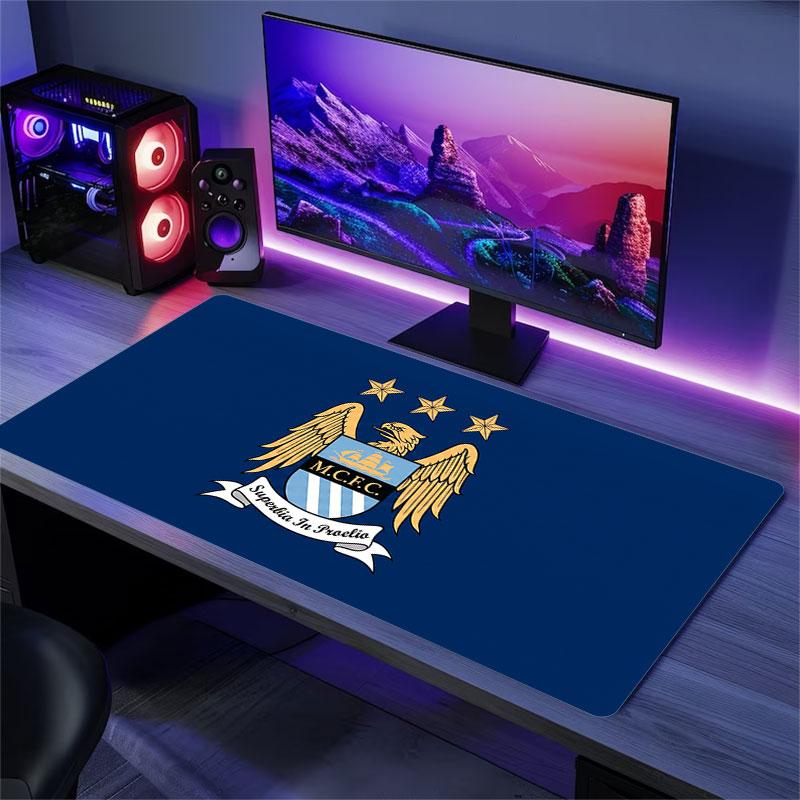 City Large Gaming Table Cushion Non-slip Laptop Tablet Big Mousepad XXL Mat Mini PC Playmat With Lock edge