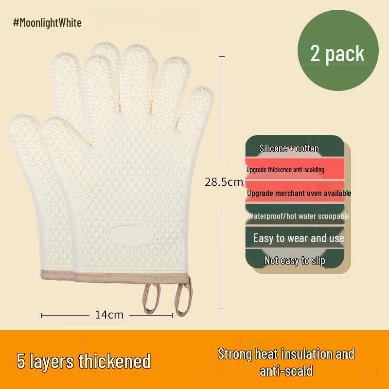 

MDNG Heat Resistant Silicone Oven Mitts