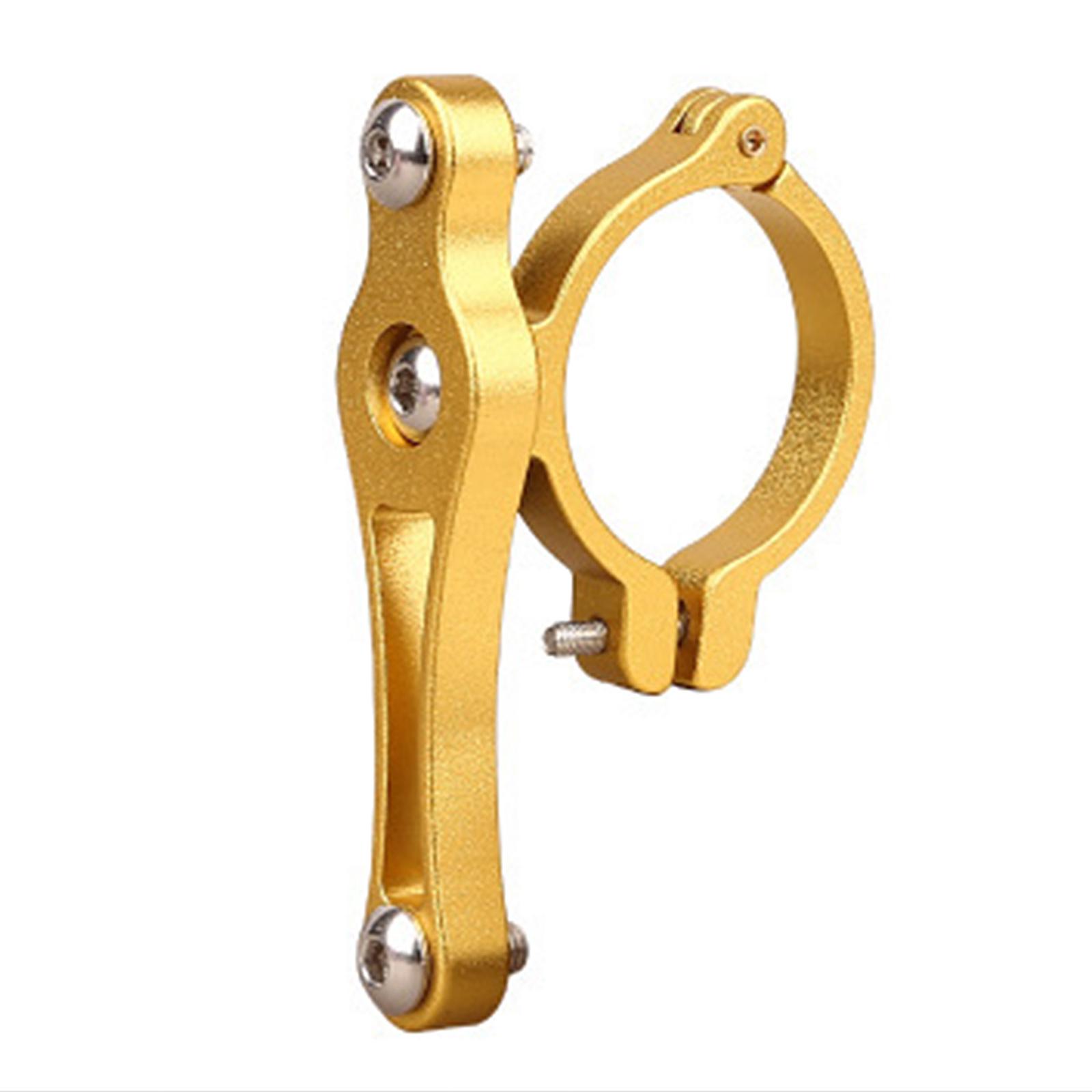 

Регулируемый адаптер для клетки для велосипедной бутылки из алюминиевого сплава, держатель для велосипедной бутылки с водой, адаптер для крепления золотой