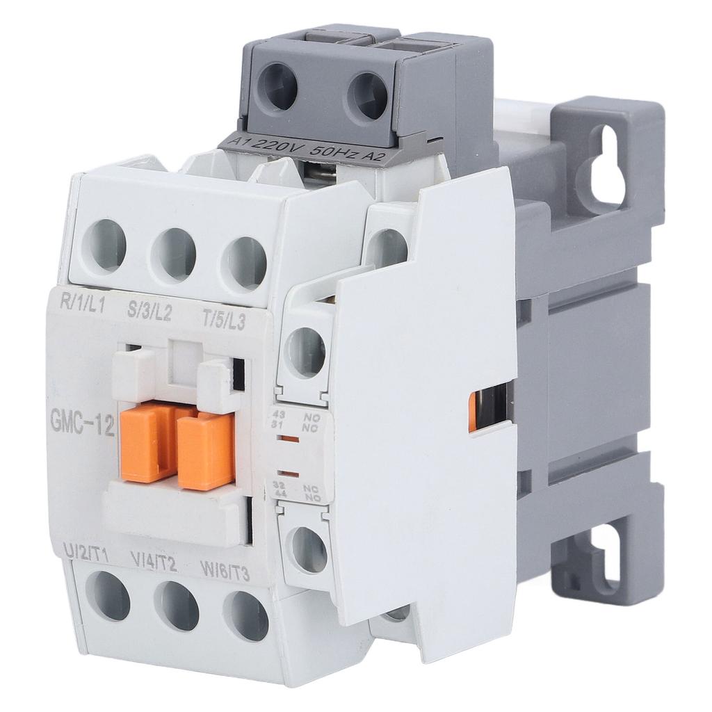 AC Contactor DIN Rail Mount Household Circuit Control Contactor 1NO 1NC 220V 50Hz 13A GMC‑12