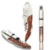 Waiter's Corkscrew with Red Pear Wood Handle for Beer or Wine Bottle Easy To Carry for Picnic Time Kitchen Accessories or Barman