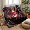 AC Milan Theme blanket Soft Flannel Blanket Plush Throw Blanket Cozy Sofa Bed Blanket for Home Decor