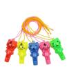 10PCS Random Style Cute Animal Cat Plastic Whistle Referee Sport Cheerleading Toys And Kids Children Birthday Party Favors Gifts