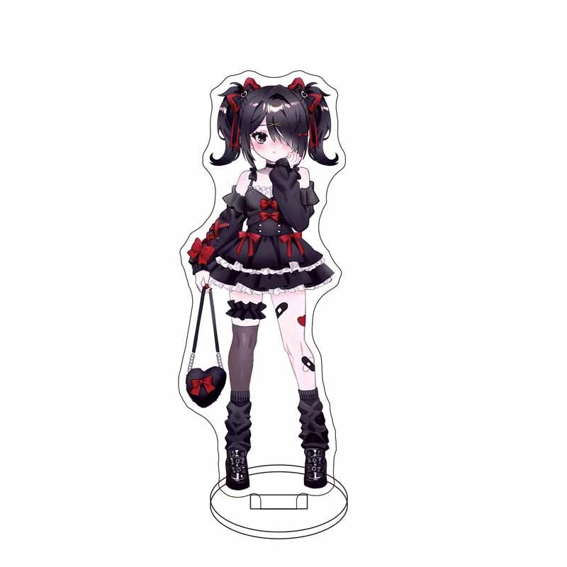 NEEDY GIRL OVERDOSE Acrylic Standing Sign Ornaments Kawaii Game Pattern 12cm Decorate Model Storage Desktop Anchor Gift