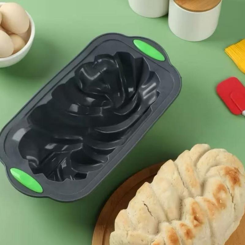 Food Grade Silicone Cake Pan Heat Resistant Flexible Design Easy Cleaning Nonstick Bakewares Baking Mould